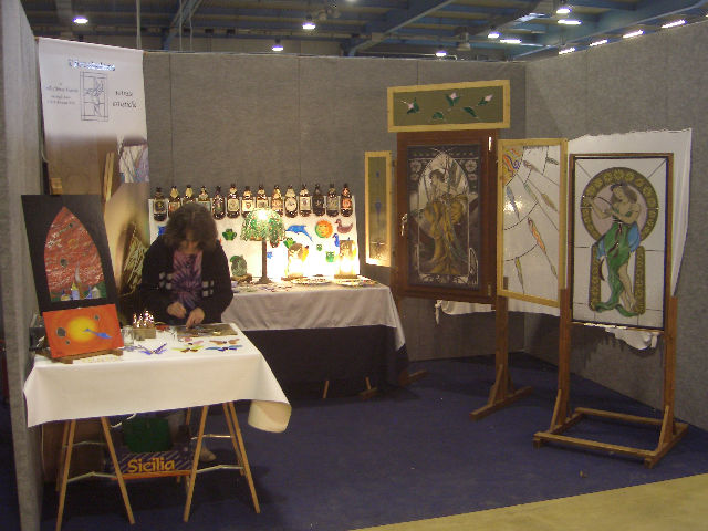 06 esposizione e dimostrazione alla fiera del bambino a Malpensa